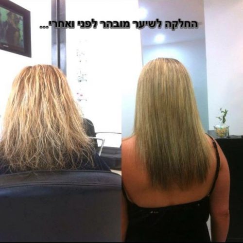 גלריית החלקות שיער